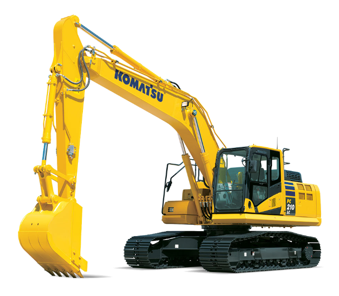 EXCAVATOR 54,000 LB - PC200 / PC210 WITH THUMB - 165HP